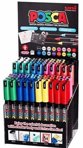 UNİ POSTER MARKÖRÜ POSCA STAND PC-1MR/80P