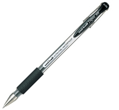 Uniball Jel Kalem Signo DX UM-151ND 0.38 Kahve-Siyah