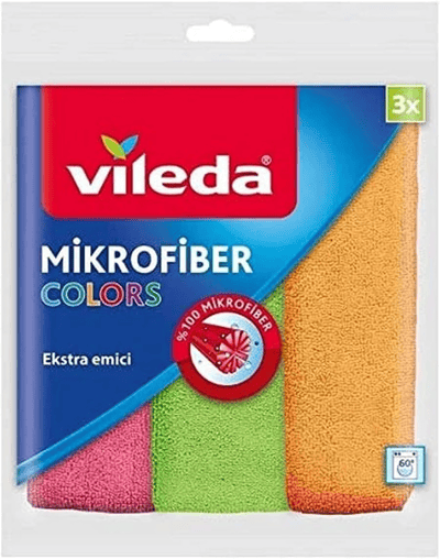 VİLEDA BEZ MİKROFİBER STYLE TEMİZLİK BEZİ EKO 3 LÜ 174434