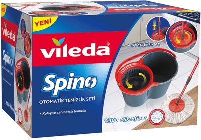 VİLEDA MOP SPİNO ULTRA TEMİZLİK SETİ 162467+BREF HEDİYELİ