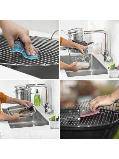 VİLEDA SÜNGER PAD ÇELİK POWER COLORS 3 LÜ 174725
