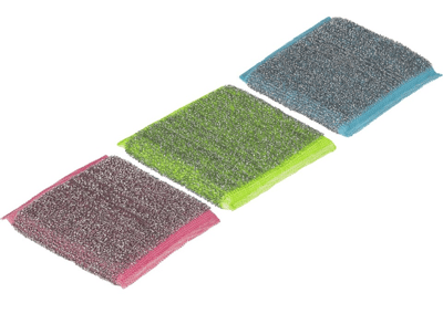 VİLEDA SÜNGER PAD ÇELİK POWER COLORS 3 LÜ 174725