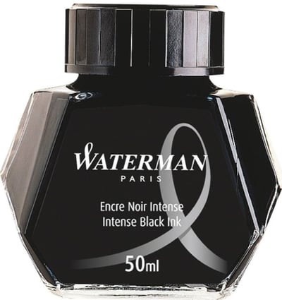 WATERMAN DOLMA KALEM MÜREKKEBİ ŞİŞE SİYAH 110710