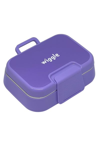 Wiggle Çelik Beslenme Kutusu Lila 3488