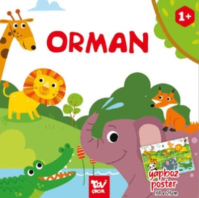 Yapboz Poster Kitap Orman