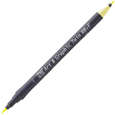 ZIG ART&GRAPHIC TWIN RB TUT-95 13 PALE YELLOW