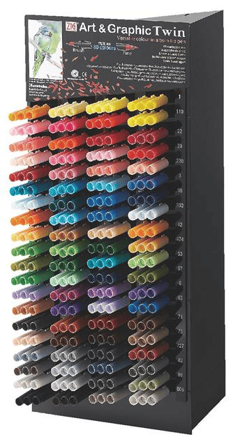 ZIG ART&GRAPHIC TWIN TUT-80 001 YELLOW