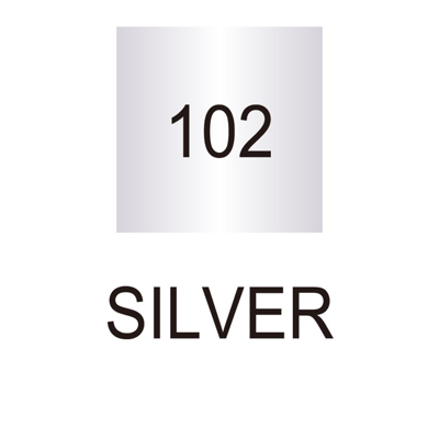 ZIG CLEAN COLOR DOT METALİK TC-8100 102 SILVER