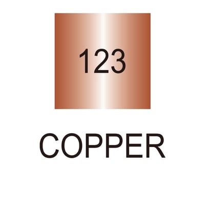 ZIG FUDEBIYORI BRUSH METALLIC CBK-55MT 123 COPPER