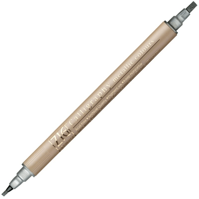 ZIG KALİGRAFİ KALEMİ METALİK MS-8400 102 SILVER