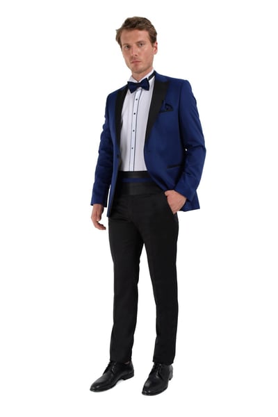 Morven Erkek PARLEMENT Broadway Slim Fit Damatlık Takım Elbise