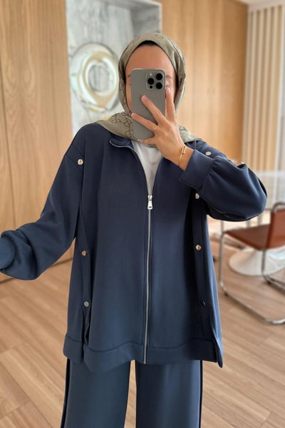 Çıtçıt Detay Salaş Modal Takım - İndigo