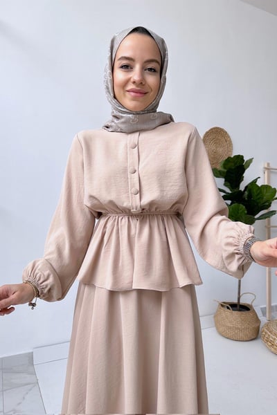 Etekli Takım - Sütlü Kahve