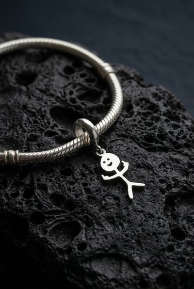 Edepsiz Charm – 925 ayar gümüş