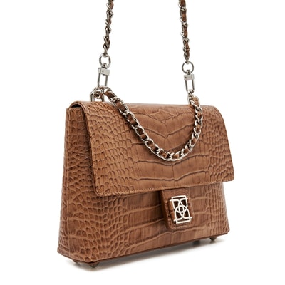 Abella Kadın Kroko Baskılı Deri Çanta