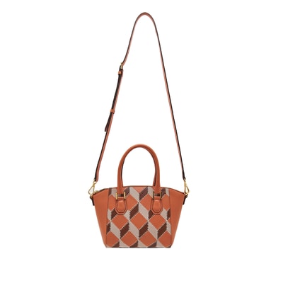 Abend Kadın Patchwork Deri Omuz Askılı Çanta