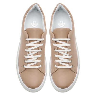 Açık Kahve Candide Kadın Deri Spor Ayakkabı