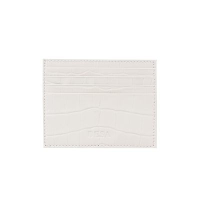 Addys Beyaz Kadın Deri Kartlık