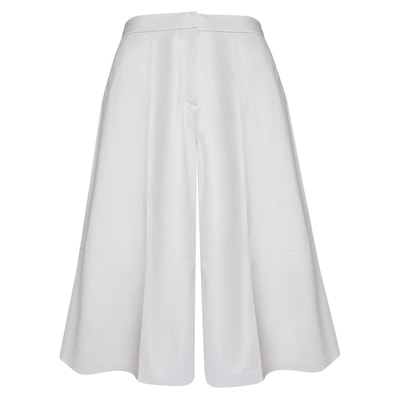 Adele Kadın Deri Bermuda Pantolon