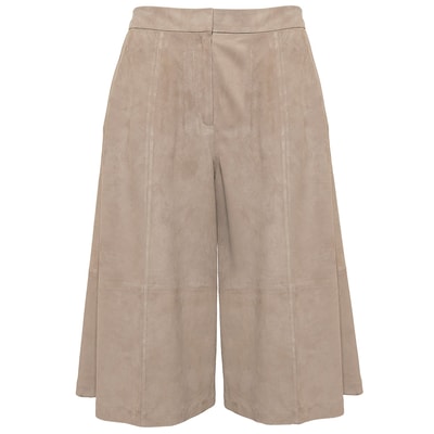 Adele Kadın Süet Bermuda Pantolon