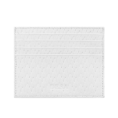 Ainsley Beyaz Kadın Deri Kartlık