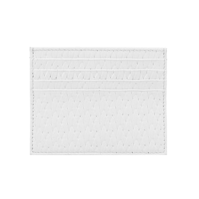 Ainsley Beyaz Kadın Deri Kartlık
