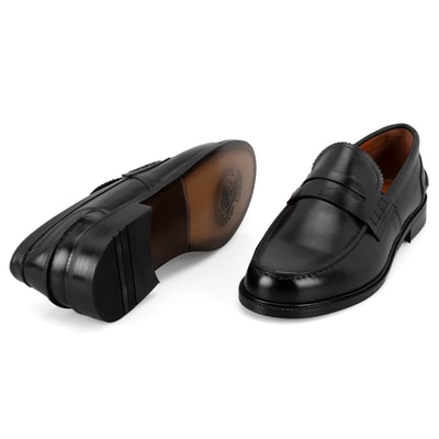 Aista Siyah Erkek Günlük Deri Ayakkabı