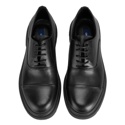 Alberty Siyah Erkek Günlük Deri Ayakkabı