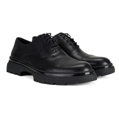 Alberty Siyah Erkek Günlük Deri Ayakkabı