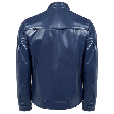 Aleron Erkek Çift Taraflı Deri Mont