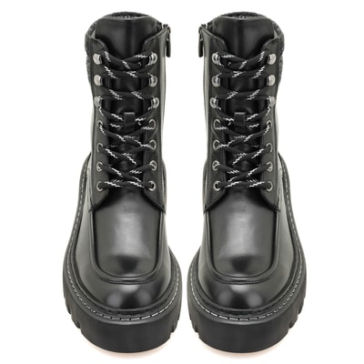 Alona Siyah Kadın Deri Bot