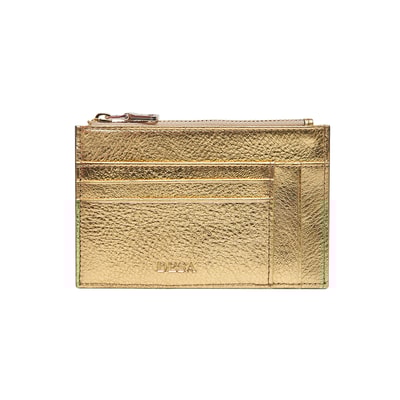 Altın Adore Kadın Deri Kartlık