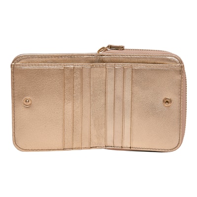 Altın Aleece Kadın Deri Cüzdan