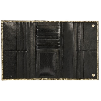 Altın Kadın Deri Cüzdan