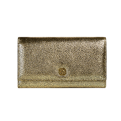 Altın Kadın Deri Cüzdan