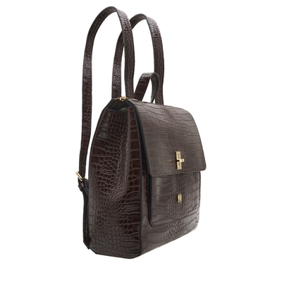 Alva Kahve Kadın Sırt Çantası