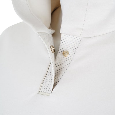 Amari Bej Kadın Deri Detaylı Kapüşonlu Sweatshirt