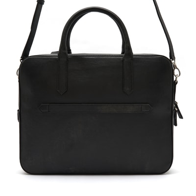 Amelio Siyah Erkek Deri Evrak Çantası