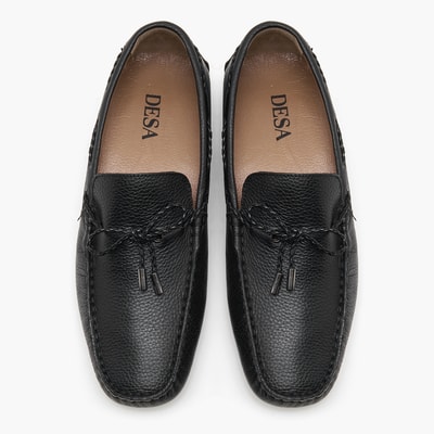 Anco Siyah Erkek Deri Günlük Ayakkabı