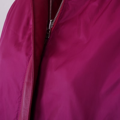 Anna Mor Kadın Çift Taraflı Deri Bomber Ceket 