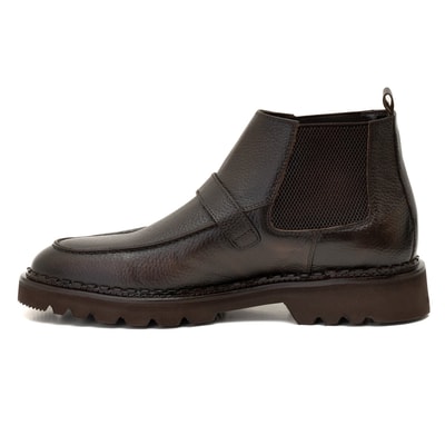 Annia Kahve Erkek Deri Bot