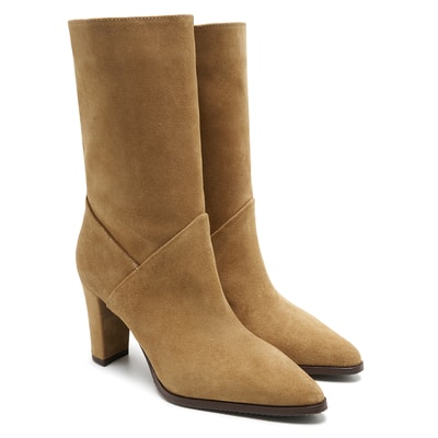 Aquarius Kahve Kadın Süet Bot