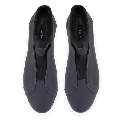 Arely Siyah Erkek Deri Spor Ayakkabı