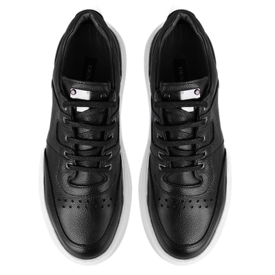 Astrid Siyah Erkek Deri Spor Ayakkabı