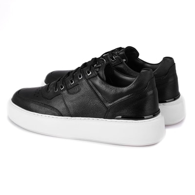 Astrid Siyah Erkek Deri Spor Ayakkabı