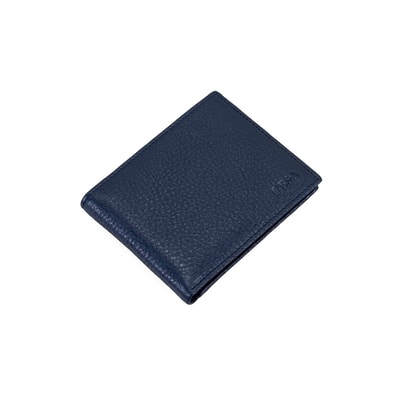 Barry Lacivert Erkek Deri Cüzdan