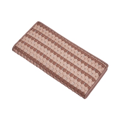 Bej Benigna Kadın Örgü Deri Kartlık