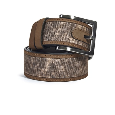 Bej Erkek Denim Kemer