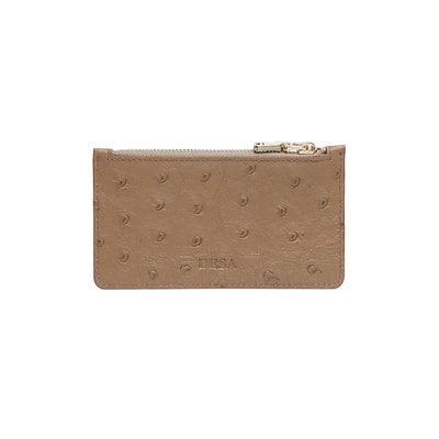 Bej Welkin Kadın Deri Kartlık