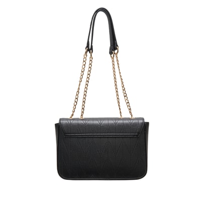 Benoit Siyah Kadın Zincir Detaylı Omuz Çantası